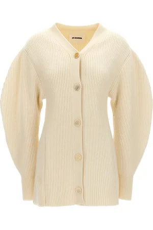 Jil Sander Ribbed Cardigan Sweaters And Cardigans