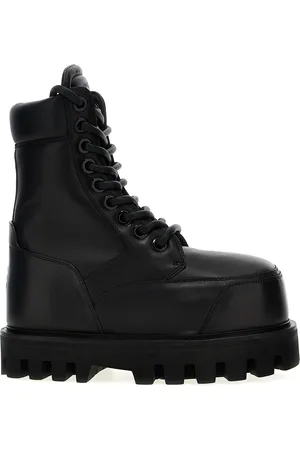 Alexander McQueen Nappa Ankle Boots Boots And Ankle Boots