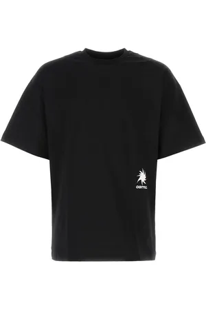 OAMC Black cotton oversize t-shirt