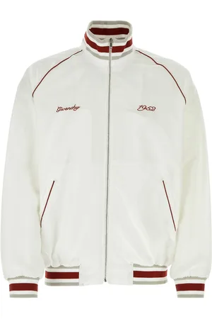 Givenchy White nylon bomber jacket