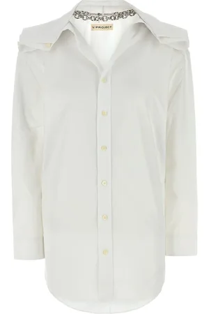Y / PROJECT White poplin shirt