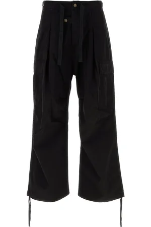 DARKPARK Black cotton Joseph cargo pant