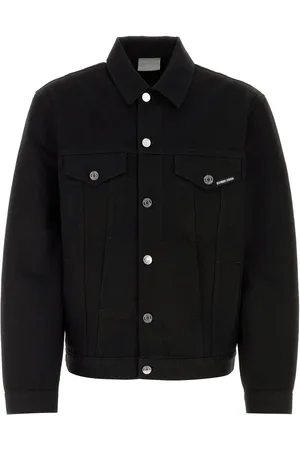 VTMNTS Black denim Paris jacket