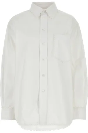 Bottega Veneta White oxford shirt