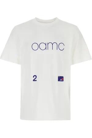 OAMC White cotton oversize t-shirt