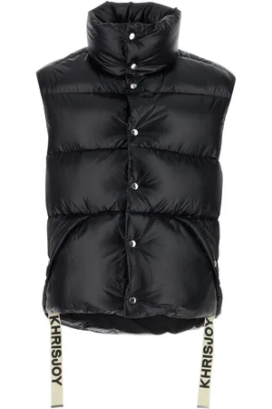Khrisjoy Black nylon sleeveless Puff Shiny down jacket