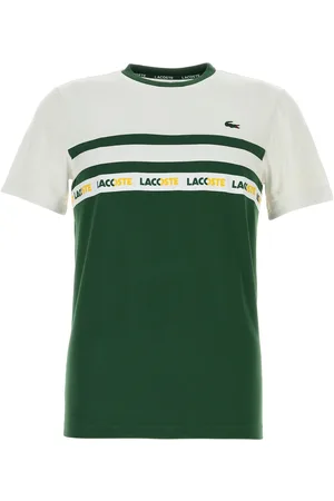 Lacoste Two-tone polyester t-shirt