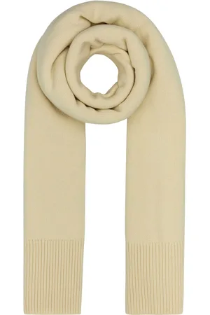 C&m Camilla And Marc Ivory wool blend Ash scarf