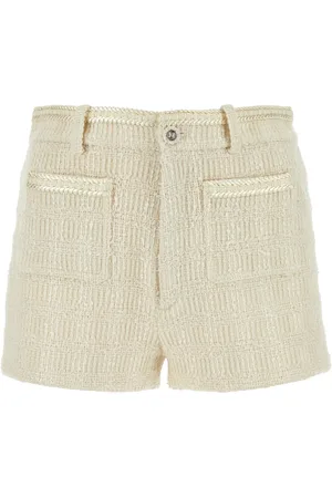 Gucci Ivory tweed shorts