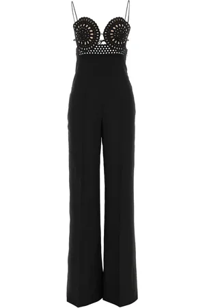 Stella McCartney Black linen blend jumpsuit