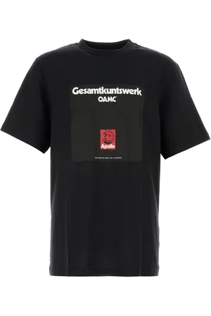 OAMC Black cotton t-shirt