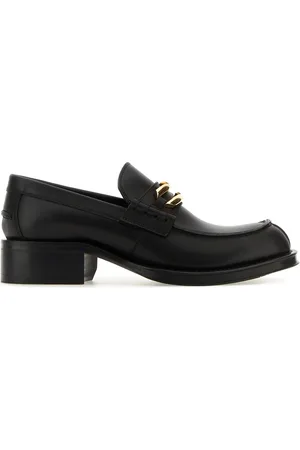 Lanvin Black leather Medley loafers
