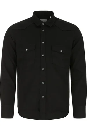 PT Torino Black denim shirt