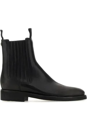 Golden Goose Black leather Chelsea ankle boots