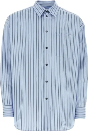 OFF-WHITE Embroidered poplin oversize shirt