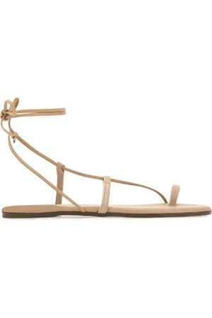 Tkees Skin pink suede Jo sandals