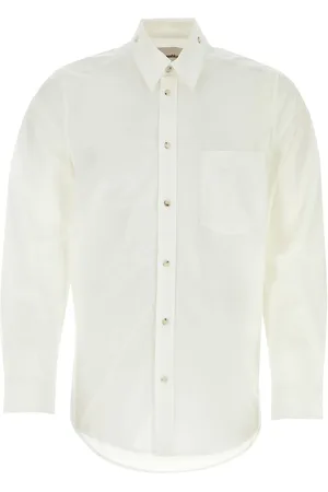 Nanushka White poplin Kabel shirt