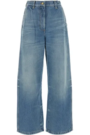 Palm Angels Denim wide-leg jeans