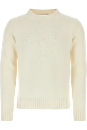 Prada Ivory wool blend sweater