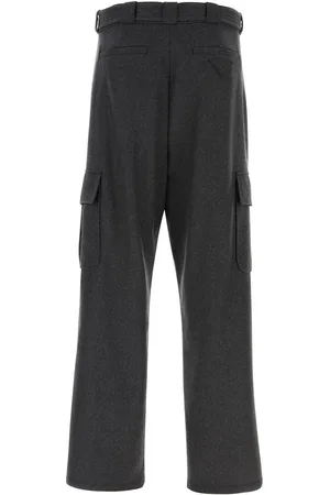 Prada Graphite wool cargo pant