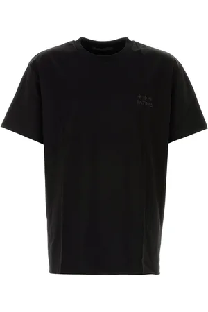 TATRAS Black cotton t-shirt