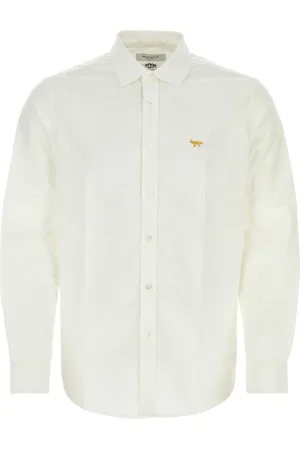 JUNYA WATANABE White poplin X Maison Kitsune shirt