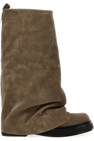 The Attico Robin Combat Boots And Ankle Boots