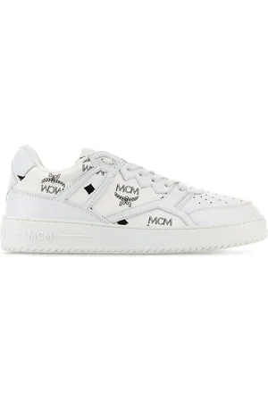 MCM Printed canvas Terrain sneakers