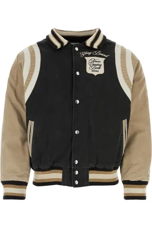 Rhude Multicolor canvas bomber jacket