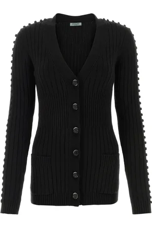 Durazzi Milano Black wool cardigan