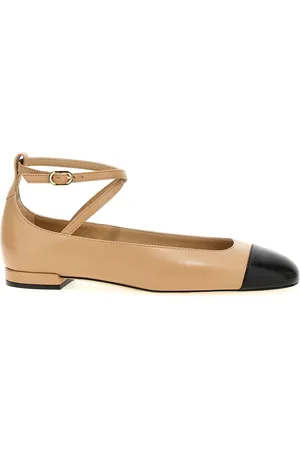 Stuart Weitzman Eden Strap Flat Shoes