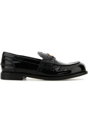 Miu Miu Black leather loafers