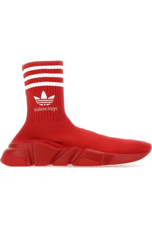 Balenciaga Red tech knit Speed sneakers