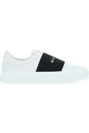 Givenchy White leather New City slip ons