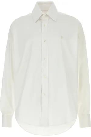 Alexander McQueen White poplin shirt