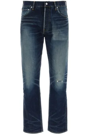 VISVIM Dark blue denim jeans