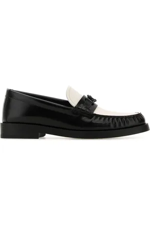 Jimmy Choo Two-tone leather Addie loafers