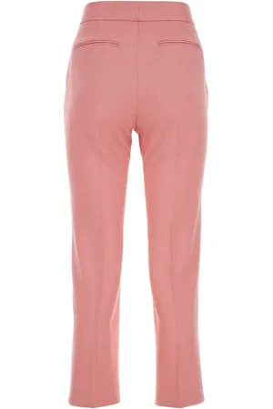 Msgm Pink viscose blend pant