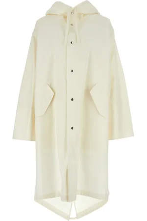 Jil Sander Ivory cotton parka
