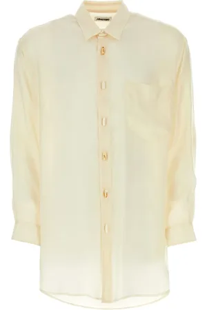 MAGLIANO Cream viscose shirt