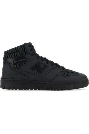 JUNYA WATANABE Black leather and mesh x New Balance BB650 sneakers