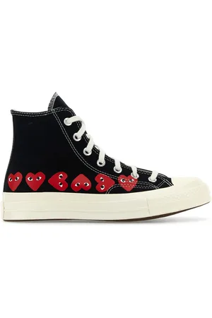 Comme des Garçons Black canvas Comme Des GarÃ§ons X Converse sneakers