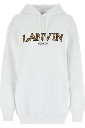 Lanvin White cotton sweatshirt