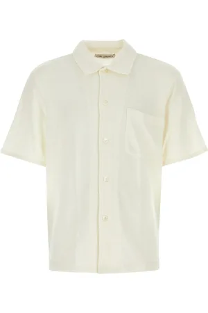 OUR LEGACY Ivory polyester blend shirt