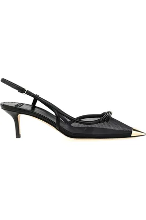 Elisabetta Franchi Bow Slingback Pumps