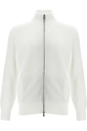 Brunello Cucinelli Zip Cardigan Sweaters And Cardigans
