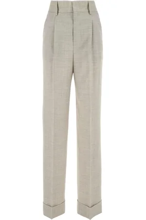 Philosophy Melange sand stretch wool blend pant
