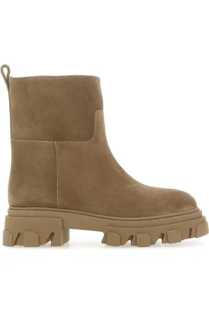 Gia Borghini Biscuit suede ankle boots