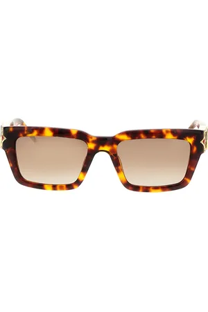Casablanca The Tortoiseshell Square Metope Sunglasses