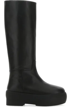 Gia Borghini Black leather Gia 16 boots
